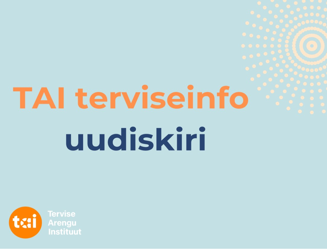 TAI terviseinfo uudiskirja päis