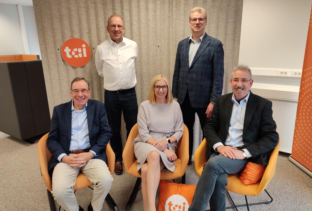 IANPHI hindamismissiooni liikmed TAI direktoriga