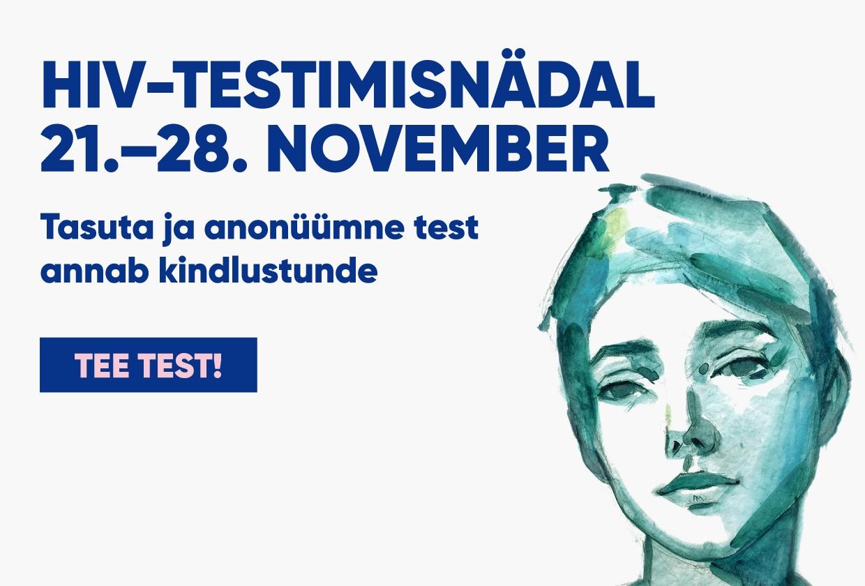 HIV-testimisnädal 21.-28.11