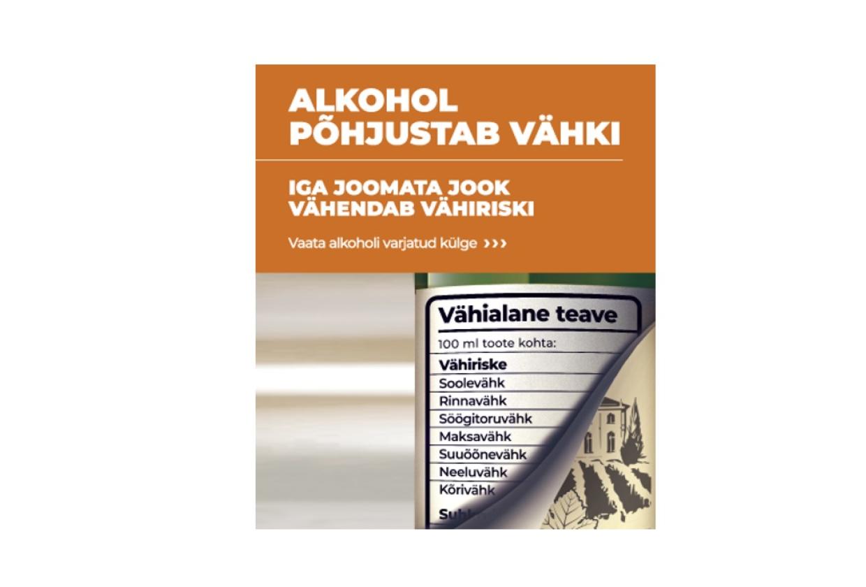 alkohol ja vähk 2024 kampaania